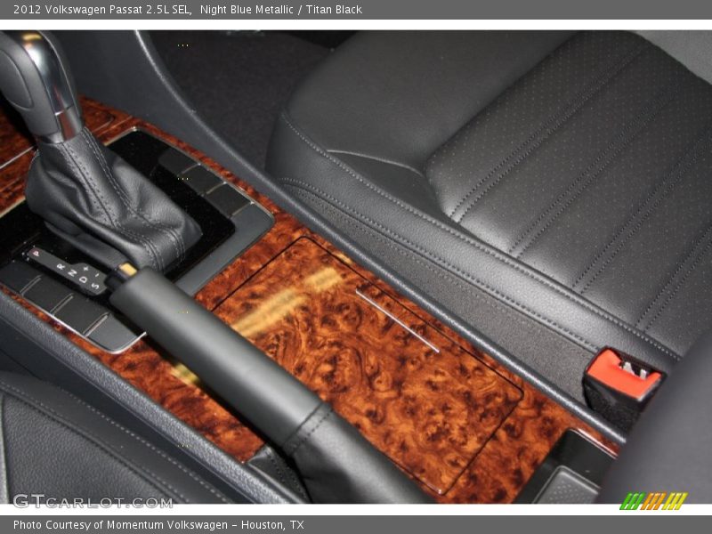 Night Blue Metallic / Titan Black 2012 Volkswagen Passat 2.5L SEL