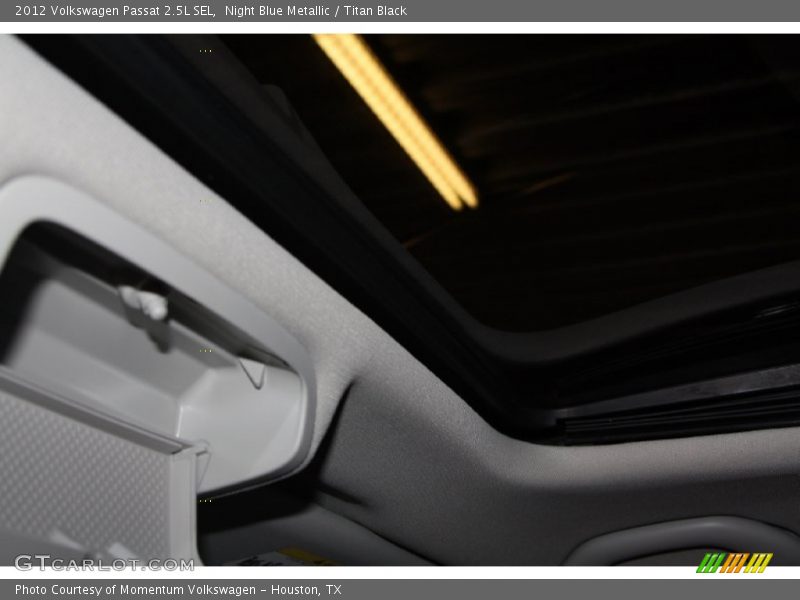 Night Blue Metallic / Titan Black 2012 Volkswagen Passat 2.5L SEL