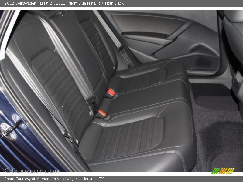 Night Blue Metallic / Titan Black 2012 Volkswagen Passat 2.5L SEL