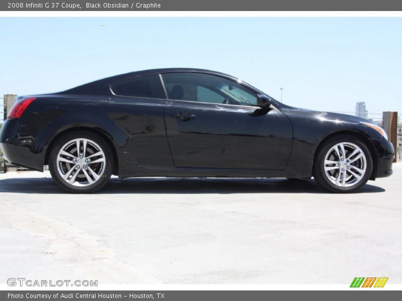 Black Obsidian / Graphite 2008 Infiniti G 37 Coupe