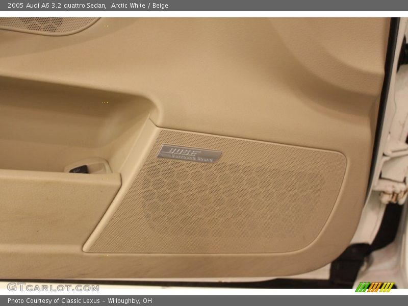 Arctic White / Beige 2005 Audi A6 3.2 quattro Sedan