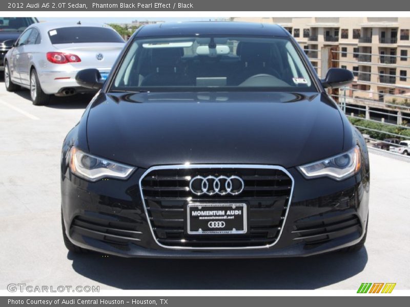 Phantom Black Pearl Effect / Black 2012 Audi A6 2.0T Sedan