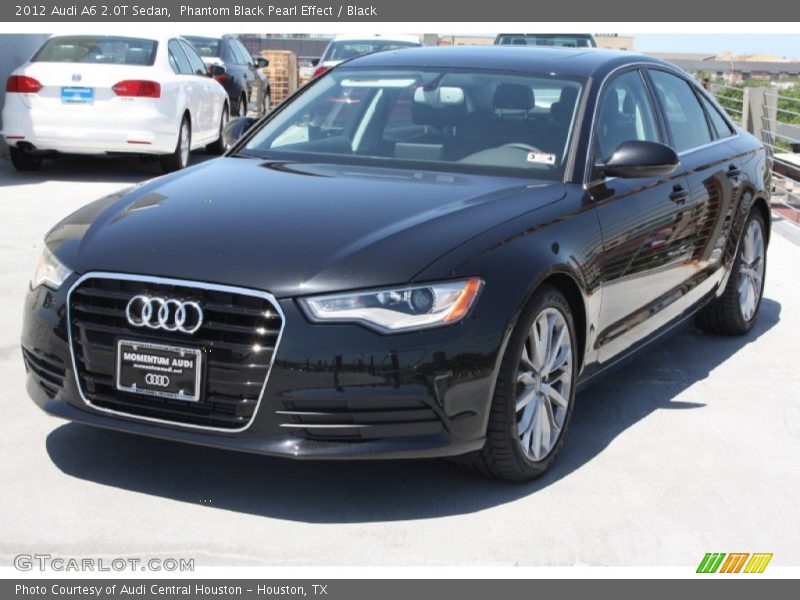 Phantom Black Pearl Effect / Black 2012 Audi A6 2.0T Sedan