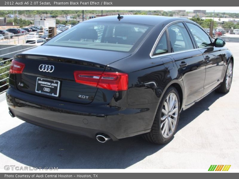 Phantom Black Pearl Effect / Black 2012 Audi A6 2.0T Sedan