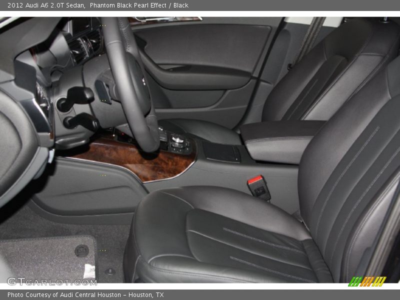 Phantom Black Pearl Effect / Black 2012 Audi A6 2.0T Sedan