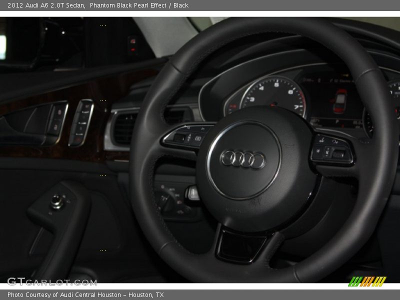 Phantom Black Pearl Effect / Black 2012 Audi A6 2.0T Sedan