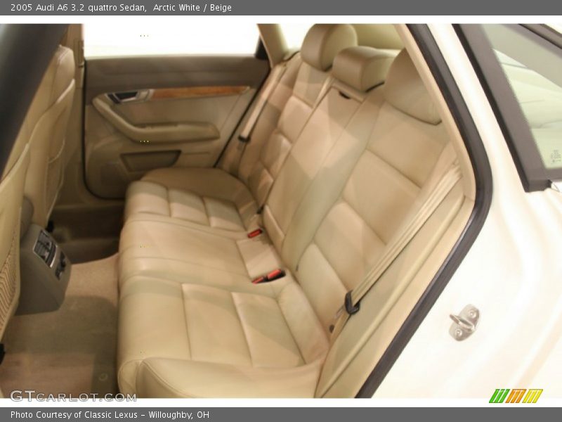 Arctic White / Beige 2005 Audi A6 3.2 quattro Sedan