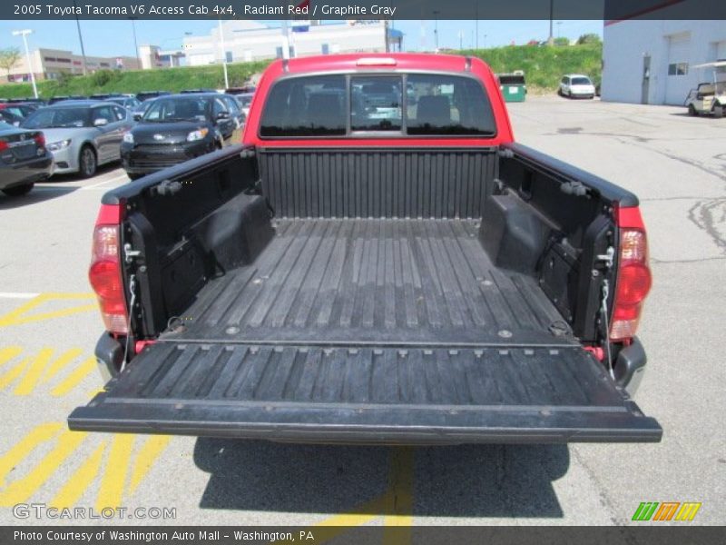 Radiant Red / Graphite Gray 2005 Toyota Tacoma V6 Access Cab 4x4