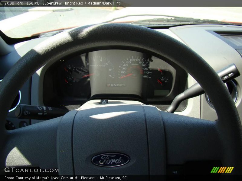 Bright Red / Medium/Dark Flint 2008 Ford F150 XLT SuperCrew