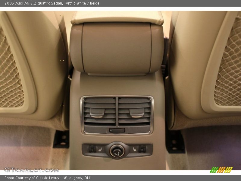 Arctic White / Beige 2005 Audi A6 3.2 quattro Sedan