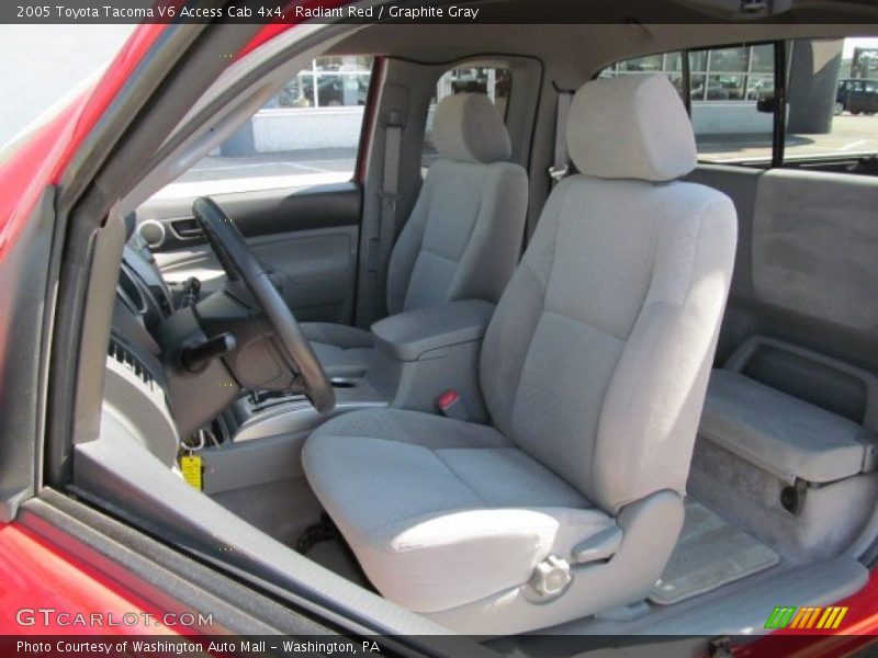 Radiant Red / Graphite Gray 2005 Toyota Tacoma V6 Access Cab 4x4