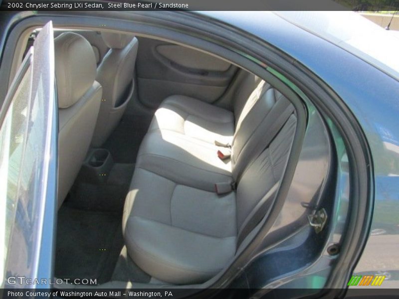 Steel Blue Pearl / Sandstone 2002 Chrysler Sebring LXi Sedan