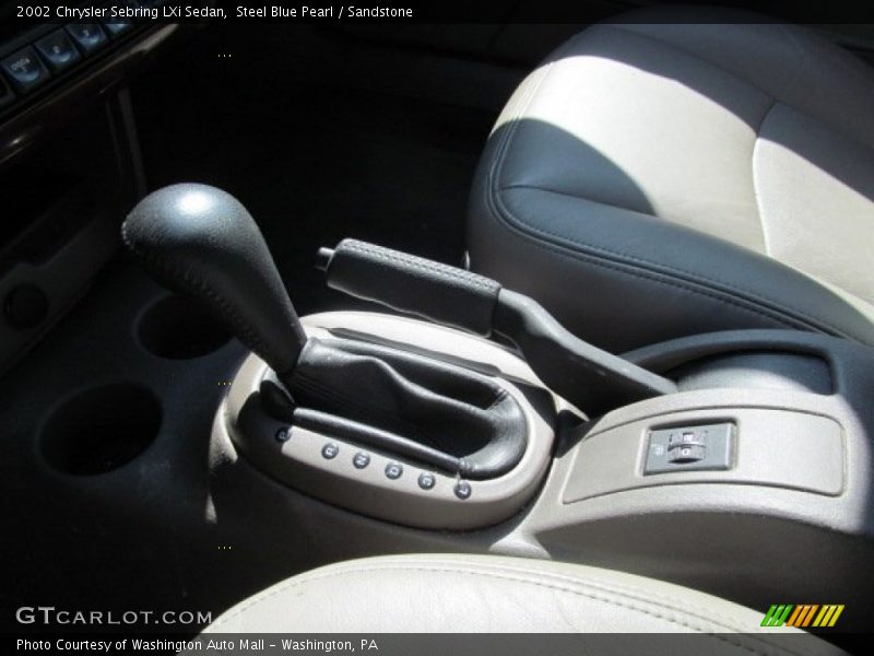Steel Blue Pearl / Sandstone 2002 Chrysler Sebring LXi Sedan