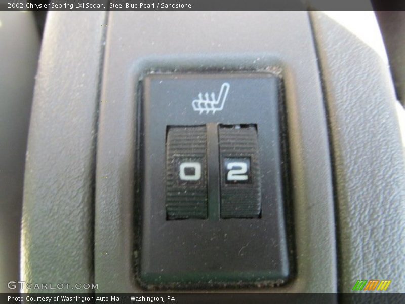 Steel Blue Pearl / Sandstone 2002 Chrysler Sebring LXi Sedan