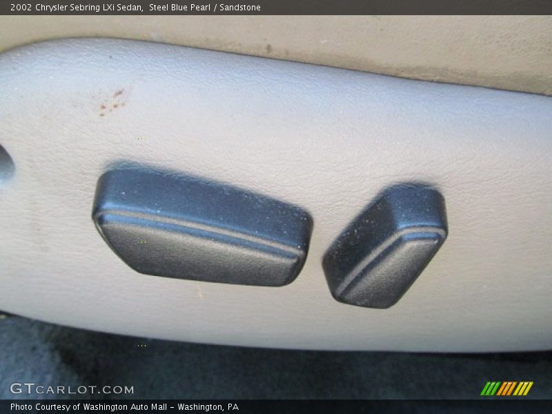 Steel Blue Pearl / Sandstone 2002 Chrysler Sebring LXi Sedan
