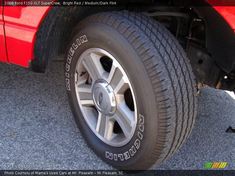 Bright Red / Medium/Dark Flint 2008 Ford F150 XLT SuperCrew