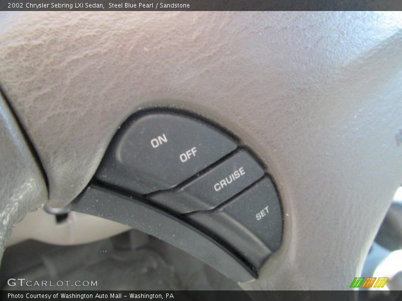 Steel Blue Pearl / Sandstone 2002 Chrysler Sebring LXi Sedan