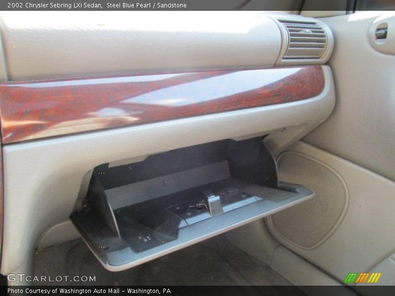 Steel Blue Pearl / Sandstone 2002 Chrysler Sebring LXi Sedan