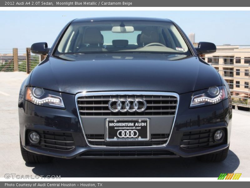 Moonlight Blue Metallic / Cardamom Beige 2012 Audi A4 2.0T Sedan