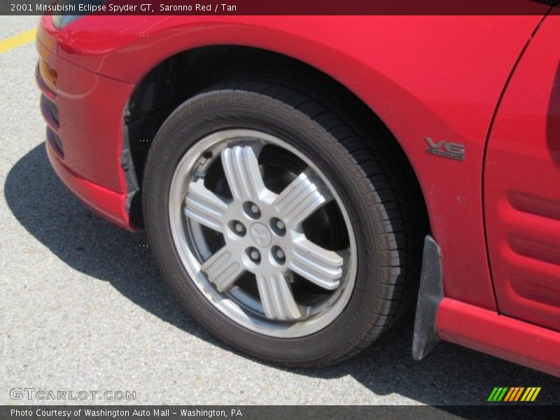 Saronno Red / Tan 2001 Mitsubishi Eclipse Spyder GT