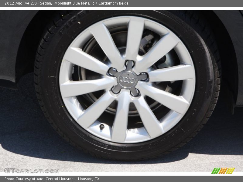 Moonlight Blue Metallic / Cardamom Beige 2012 Audi A4 2.0T Sedan