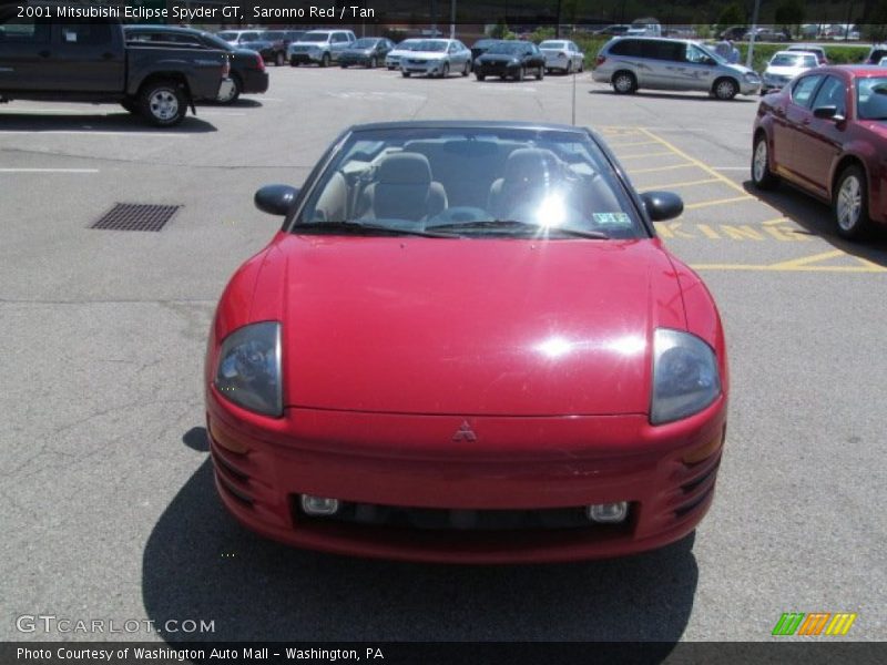 Saronno Red / Tan 2001 Mitsubishi Eclipse Spyder GT