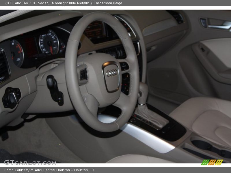 Moonlight Blue Metallic / Cardamom Beige 2012 Audi A4 2.0T Sedan