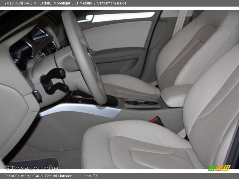 Moonlight Blue Metallic / Cardamom Beige 2012 Audi A4 2.0T Sedan