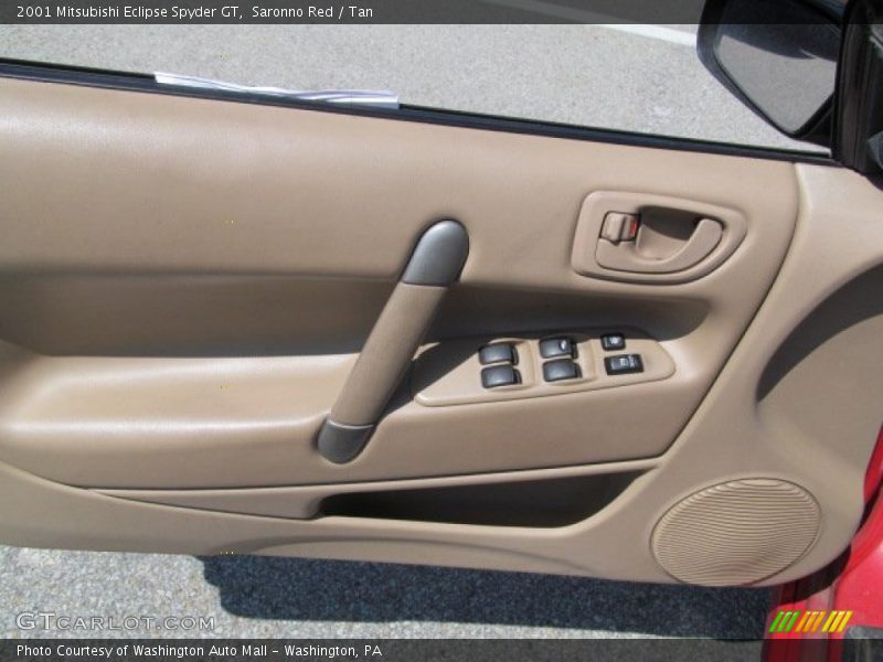 Saronno Red / Tan 2001 Mitsubishi Eclipse Spyder GT