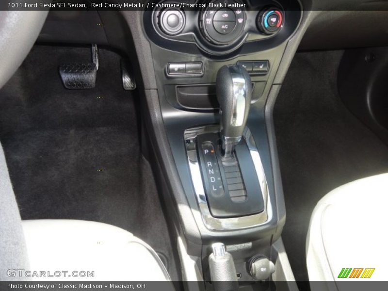  2011 Fiesta SEL Sedan 6 Speed PowerShift Automatic Shifter