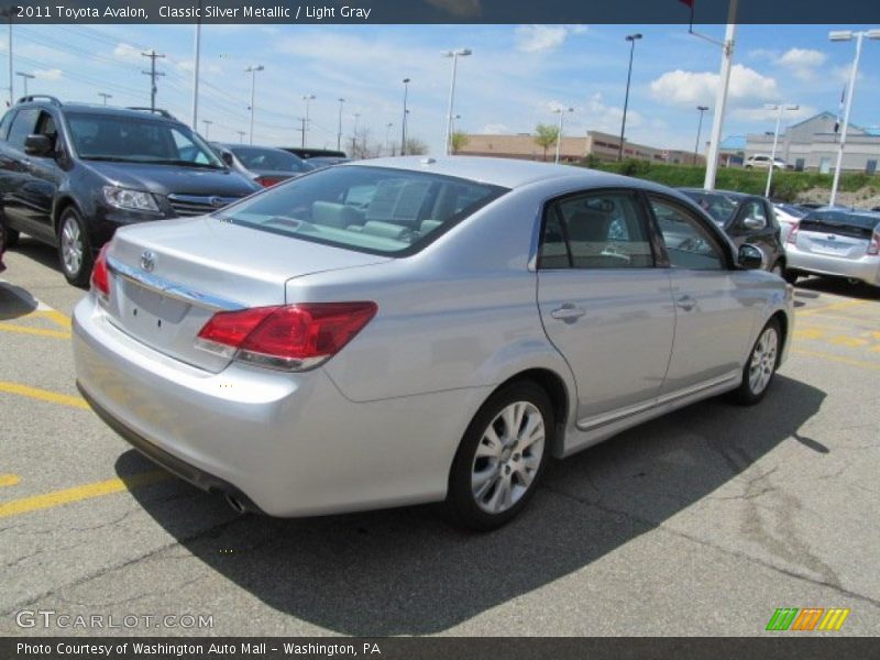 Classic Silver Metallic / Light Gray 2011 Toyota Avalon