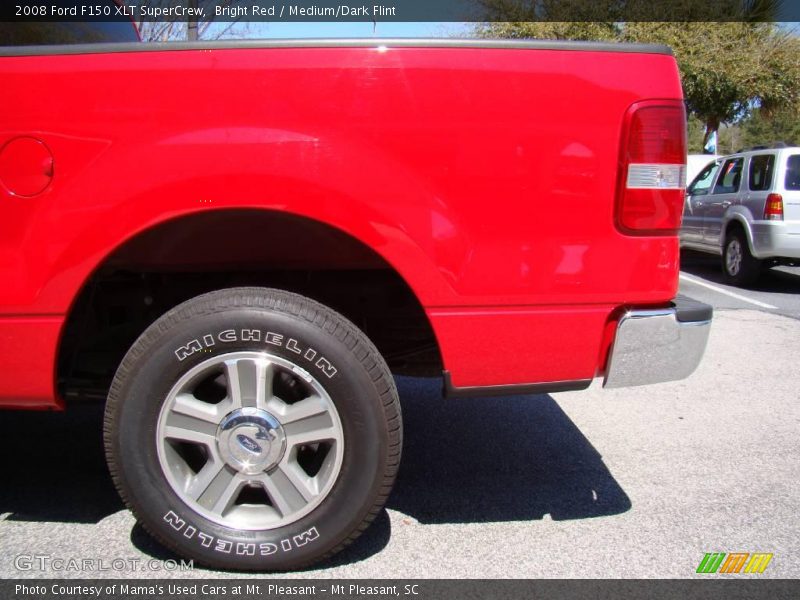 Bright Red / Medium/Dark Flint 2008 Ford F150 XLT SuperCrew