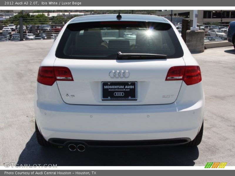 Ibis White / Luxor Beige 2012 Audi A3 2.0T