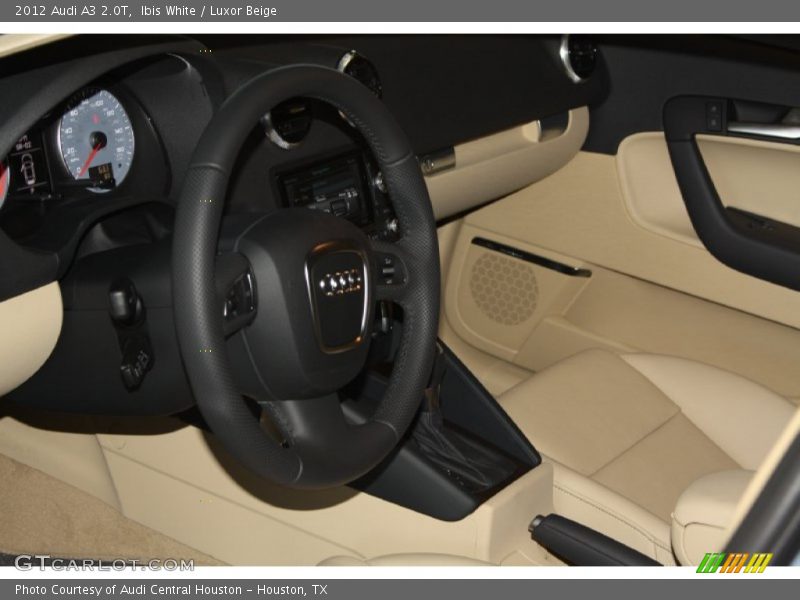 Ibis White / Luxor Beige 2012 Audi A3 2.0T