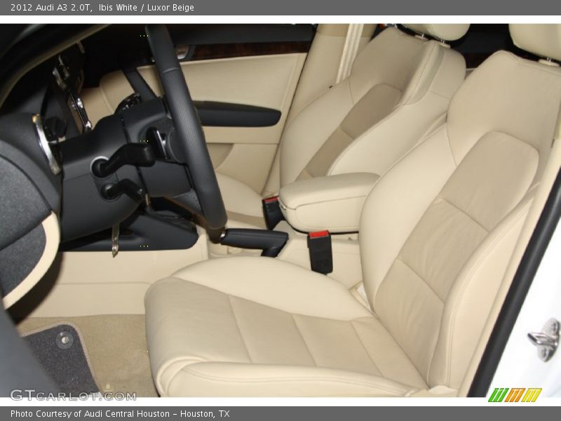 Ibis White / Luxor Beige 2012 Audi A3 2.0T