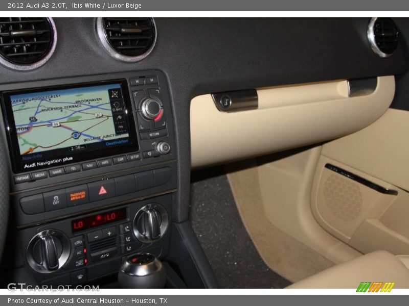 Ibis White / Luxor Beige 2012 Audi A3 2.0T