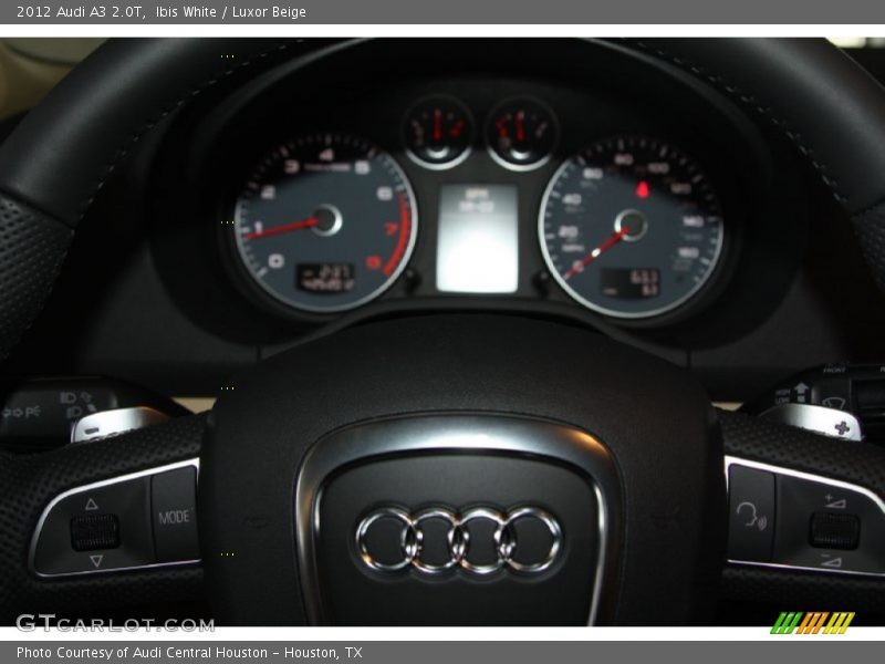 Ibis White / Luxor Beige 2012 Audi A3 2.0T