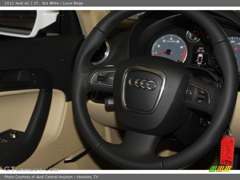 Ibis White / Luxor Beige 2012 Audi A3 2.0T