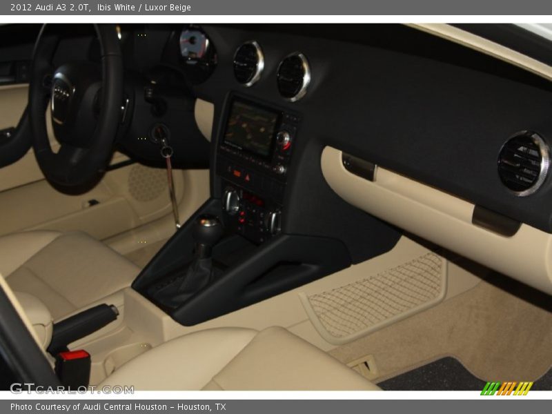 Ibis White / Luxor Beige 2012 Audi A3 2.0T