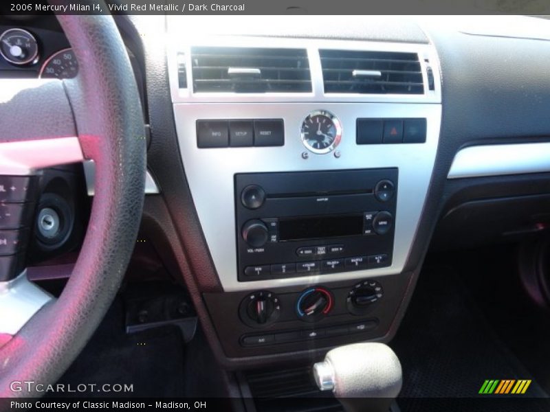 Vivid Red Metallic / Dark Charcoal 2006 Mercury Milan I4