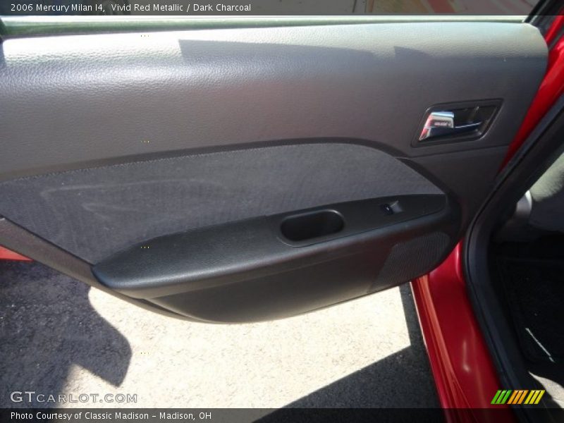 Vivid Red Metallic / Dark Charcoal 2006 Mercury Milan I4