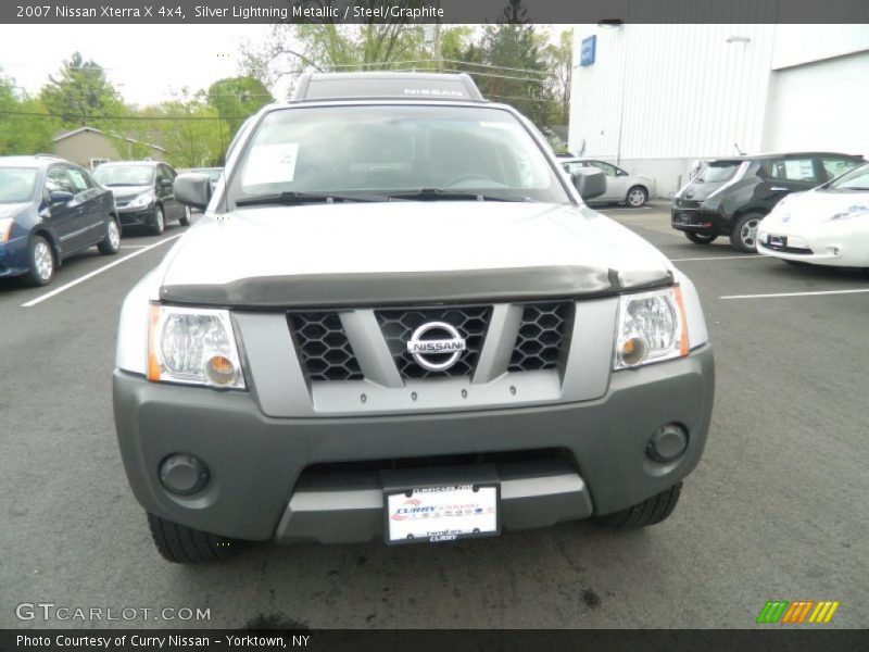 Silver Lightning Metallic / Steel/Graphite 2007 Nissan Xterra X 4x4