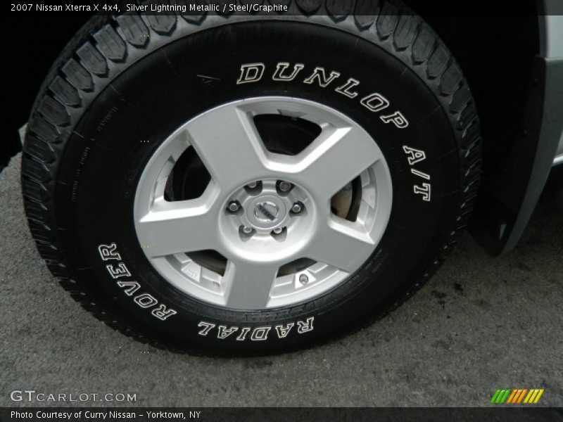 Silver Lightning Metallic / Steel/Graphite 2007 Nissan Xterra X 4x4