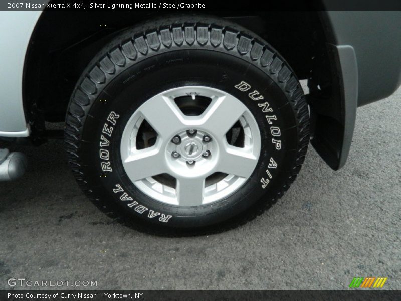 Silver Lightning Metallic / Steel/Graphite 2007 Nissan Xterra X 4x4