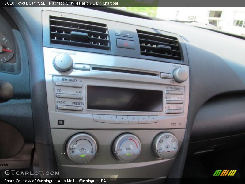 Magnetic Gray Metallic / Dark Charcoal 2010 Toyota Camry SE