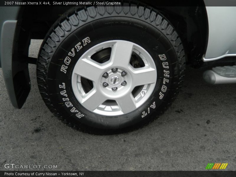 Silver Lightning Metallic / Steel/Graphite 2007 Nissan Xterra X 4x4