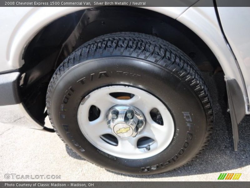 Silver Birch Metallic / Neutral 2008 Chevrolet Express 1500 Commercial Van
