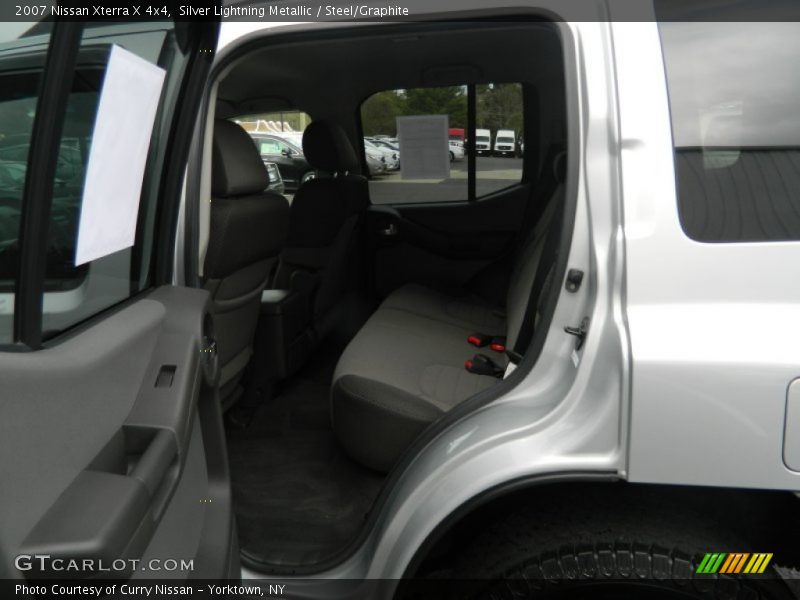 Silver Lightning Metallic / Steel/Graphite 2007 Nissan Xterra X 4x4