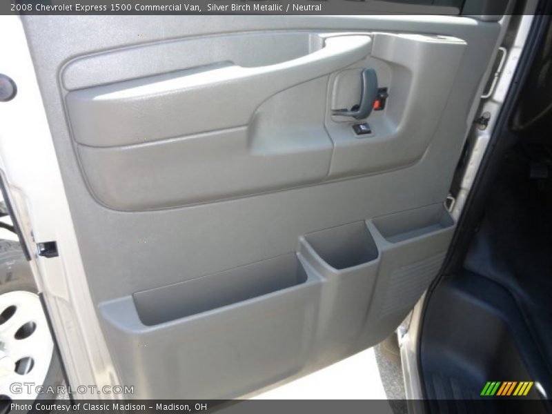 Silver Birch Metallic / Neutral 2008 Chevrolet Express 1500 Commercial Van
