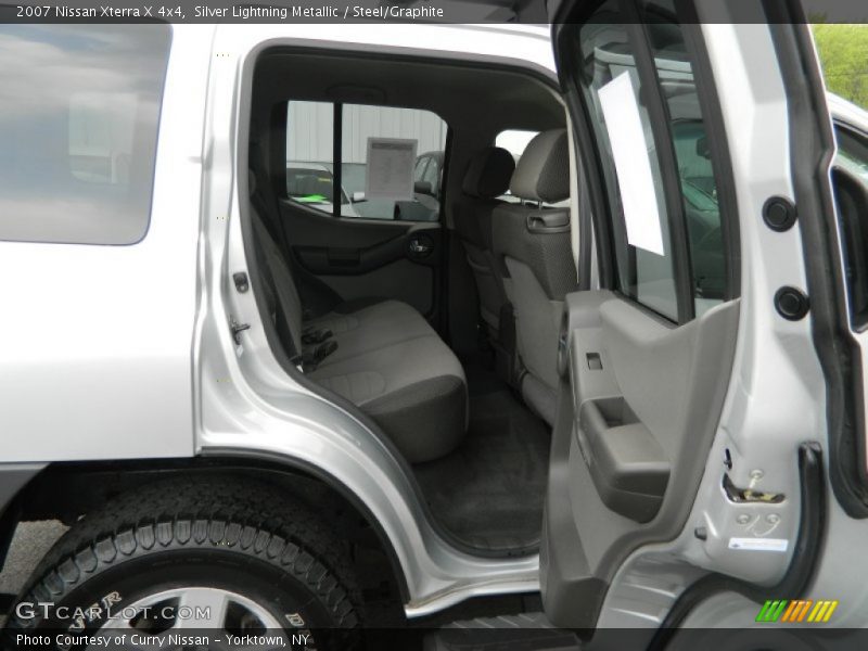 Silver Lightning Metallic / Steel/Graphite 2007 Nissan Xterra X 4x4